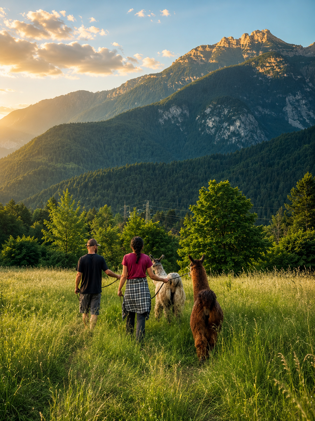 Passeggiata al tramonto - da metà luglio